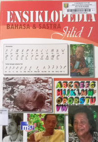 Image of Ensiklopedia Bahasa & Sastra Jilid 1