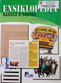 Image of Ensiklopedia Bahasa & Sastra Jilid 4