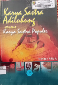 Image of KARYA SASTRA ADILUHUNG VERSUS KARYA SASTRA POPULER