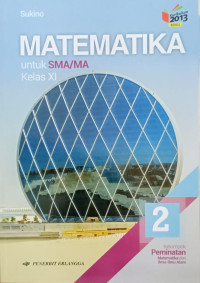 Image of MATEMATIKA UNTUK SMA/MA KELAS XI