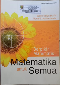 Image of BERPIKIR MATEMATIKA MATEMATIKA UNTUK SEMUA