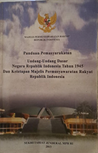 Image of Panduan Pemasyarakatan