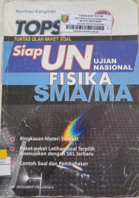 Image of TOPS Siap UN Fisika SMA/MA